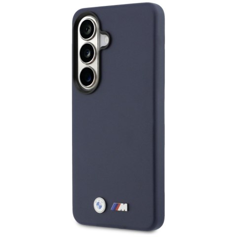 Etui BMW M Metal Logo MagSafe do Samsung Galaxy S26 granatowy
