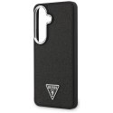 Etui Guess Fixed Glitter Triangle MagSafe do Samsung Galaxy S26+ czarny