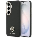 Etui Guess Rhinestone Round Logo MagSafe do Samsung Galaxy S26+ czarny