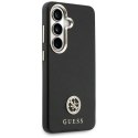 Etui Guess Rhinestone Round Logo MagSafe do Samsung Galaxy S26+ czarny