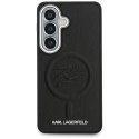 Etui Karl Lagerfeld Embossed Ring Initials MagSafe do Samsung Galaxy S26+ czarny