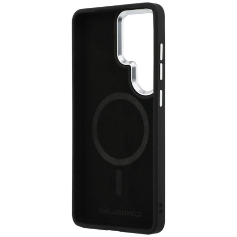 Etui Karl Lagerfeld Embossed Ring RSG Logo MagSafe do Samsung Galaxy S26 Ultra czarny