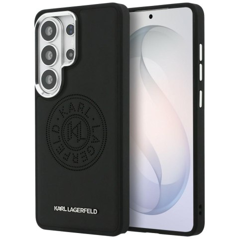 Etui Karl Lagerfeld Perforated KL MagSafe do Samsung Galaxy S26 Ultra czarny