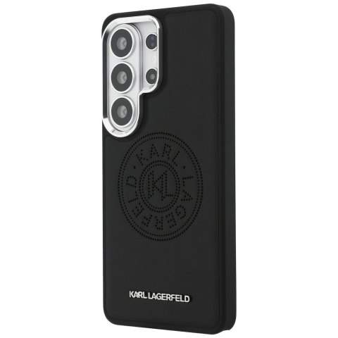 Etui Karl Lagerfeld Perforated KL MagSafe do Samsung Galaxy S26 Ultra czarny