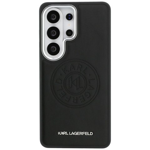 Etui Karl Lagerfeld Perforated KL MagSafe do Samsung Galaxy S26 Ultra czarny