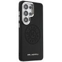 Etui Karl Lagerfeld Perforated KL MagSafe do Samsung Galaxy S26 Ultra czarny