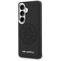 Etui Karl Lagerfeld Perforated KL MagSafe do Samsung Galaxy S26 czarny