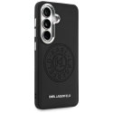 Etui Karl Lagerfeld Perforated KL MagSafe do Samsung Galaxy S26 czarny