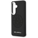 Etui Karl Lagerfeld Perforated KL MagSafe do Samsung Galaxy S26 czarny
