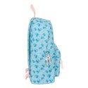 Plecak szkolny Lilo & Stitch Ohana Niebieski 33 x 42 x 15 cm