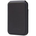 Magnetyczny portfel Lamborghini D1 Genuine Leather MagSafe Stojak na telefon zielony