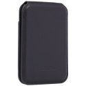 Magnetyczny portfel Lamborghini D1 Genuine Leather MagSafe Stojak na telefon zielony