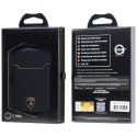 Magnetyczny portfel Lamborghini D1 Genuine Leather MagSafe Stojak na telefon zielony