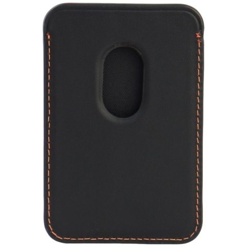 Magnetyczny portfel Lamborghini Urus D8 Genuine Leather MagSafe pomarańczowy