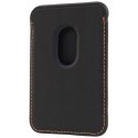 Magnetyczny portfel Lamborghini Urus D8 Genuine Leather MagSafe pomarańczowy
