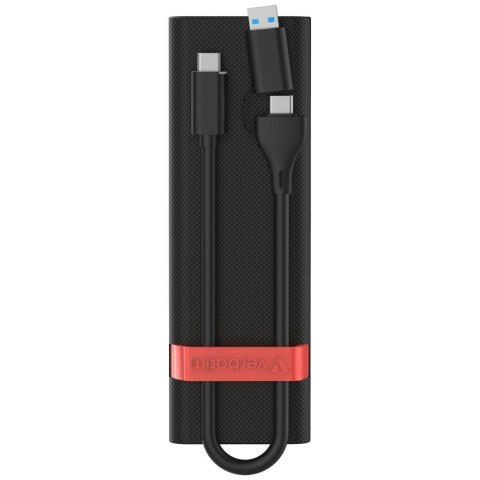 Obudowa na dysk SSD Verbatim M.2 NVMe USB 3.2 Gen 2 z kablem USB A/USB C czarny 32261