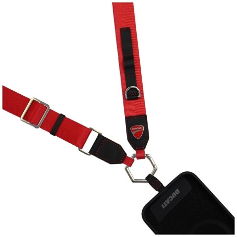 Uniwersalna smycz Ducati Lanyards czerwony