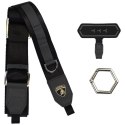 Uniwersalna smycz Lamborghini D1 Crossbody Webbing Strap czarny
