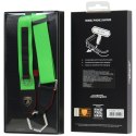 Uniwersalna smycz Lamborghini D1 Crossbody Webbing Strap zielony