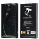 Uniwersalna smycz Lamborghini D1 Leather Handstrap zielony