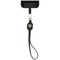 Uniwersalna smycz Lamborghini D1 Leather Handstrap żółty