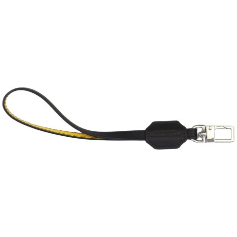 Uniwersalna smycz Lamborghini D1 Leather Handstrap żółty