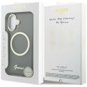 Etui Guess IML Script Metal MagSafe do iPhone 17 czarny