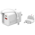 Ładowarka sieciowa 4smarts Flex Jojo 65W GaN 2xUSB-C + USB-A biały