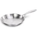 Patelnia Castey E-S20 Szary Stal nierdzewna Ø 20 cm