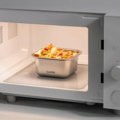 Pojemnik na Lunch Castey C-C600 Srebrzysty Stal nierdzewna 600 ml
