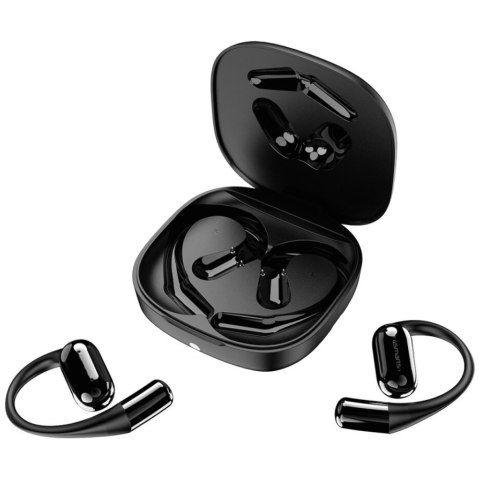 Słuchawki Bluetooth 4smarts SkyBuds OWS z ekranem i tłumaczem AI czarny