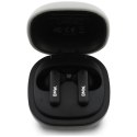 Słuchawki Bluetooth TWS BMW Leather Metal Logo ENC taupe