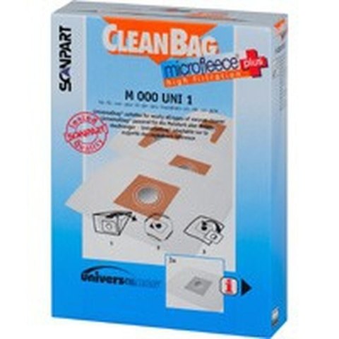 Uniwersalne Worki do Odkurzacza Scanpart M 000 UNI 01