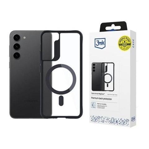 Etui 3MK Satin Armor MagCase do Samsung Galaxy S23