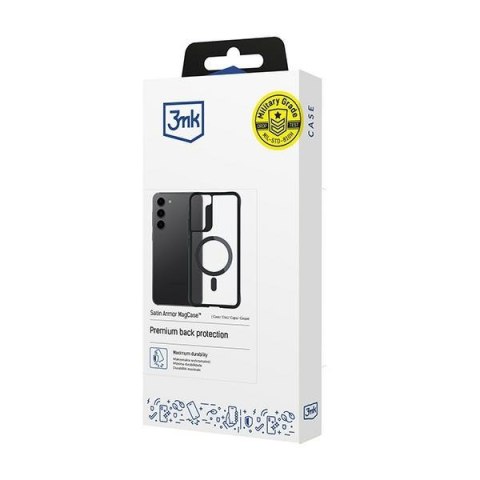 Etui 3MK Satin Armor MagCase do Samsung Galaxy S23