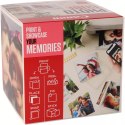 Błyszczący Papier Fotograficzny Canon 2311B075 5 x 5 cm 40 Kartki 40 Części (40 Sztuk)