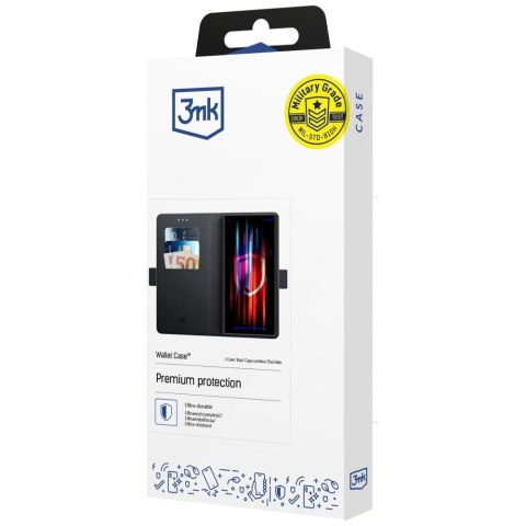 Etui 3MK Wallet Case do Samsung Gakaxy S26 Ultra czarny