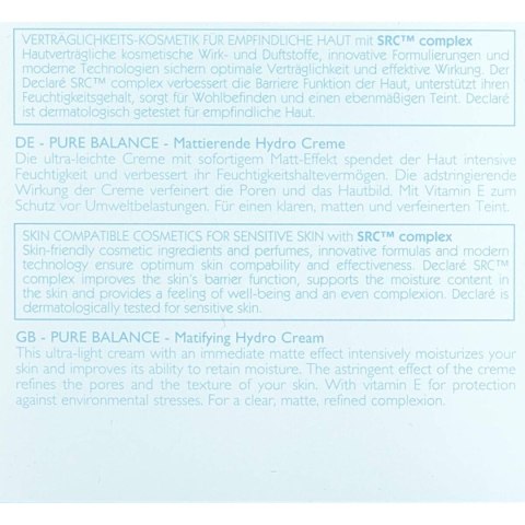 Krem do Twarzy Declaré Pure Balance 50 ml