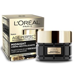 Krem na Noc Anti-Ageing L'Oreal Make Up Age Perfect 50 ml Rewitalizujący
