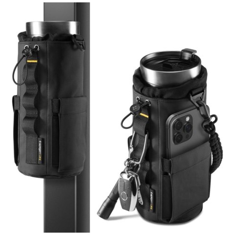 Pokrowiec na bidon/budelkę Spigen LF500 Tumbler Bag czarny