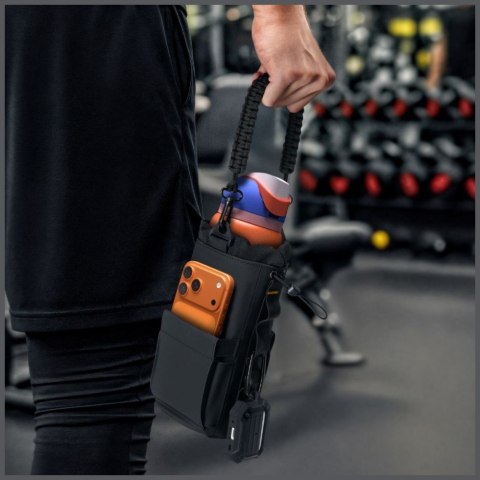 Pokrowiec na bidon/budelkę Spigen LF500 Tumbler Bag czarny