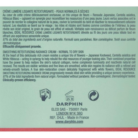 Regenerujący Krem Przeciwzmarszczkowy Darphin Ideal Resource 50 ml