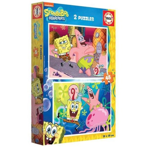 Układanka puzzle Spongebob 48 Części