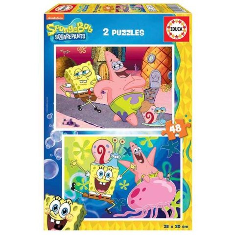 Układanka puzzle Spongebob 48 Części