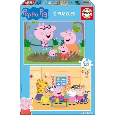 Układanka puzzle Peppa Pig Peppa Pig 48 Części