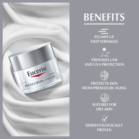 Krem do Twarzy Eucerin Hyaluron Filler Spf 15 50 ml
