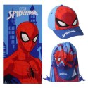 Ręcznik plażowy Spider-Man Niebieski 70 x 140 cm