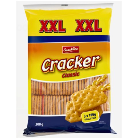 Snackline Cracker Classic XXL Krakersy Solone 300 g