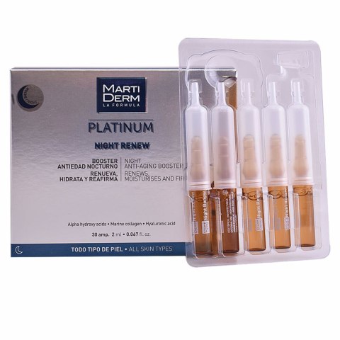 Ampułki Martiderm Platinum Night Renew - 10 Jednostki