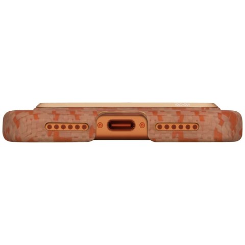 Etui PITAKA Happiness Rides Edge Case MagSafe do iPhone 17 Pro Max amber